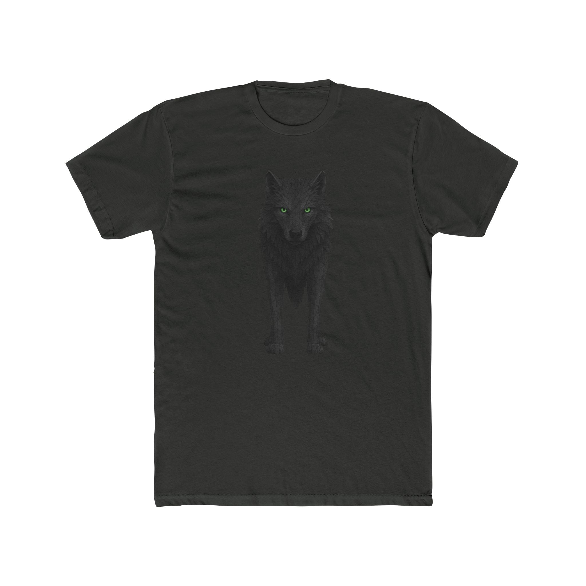 Wolf Silhouette Tee — Minimal Black Wolf Graphic T-Shirt