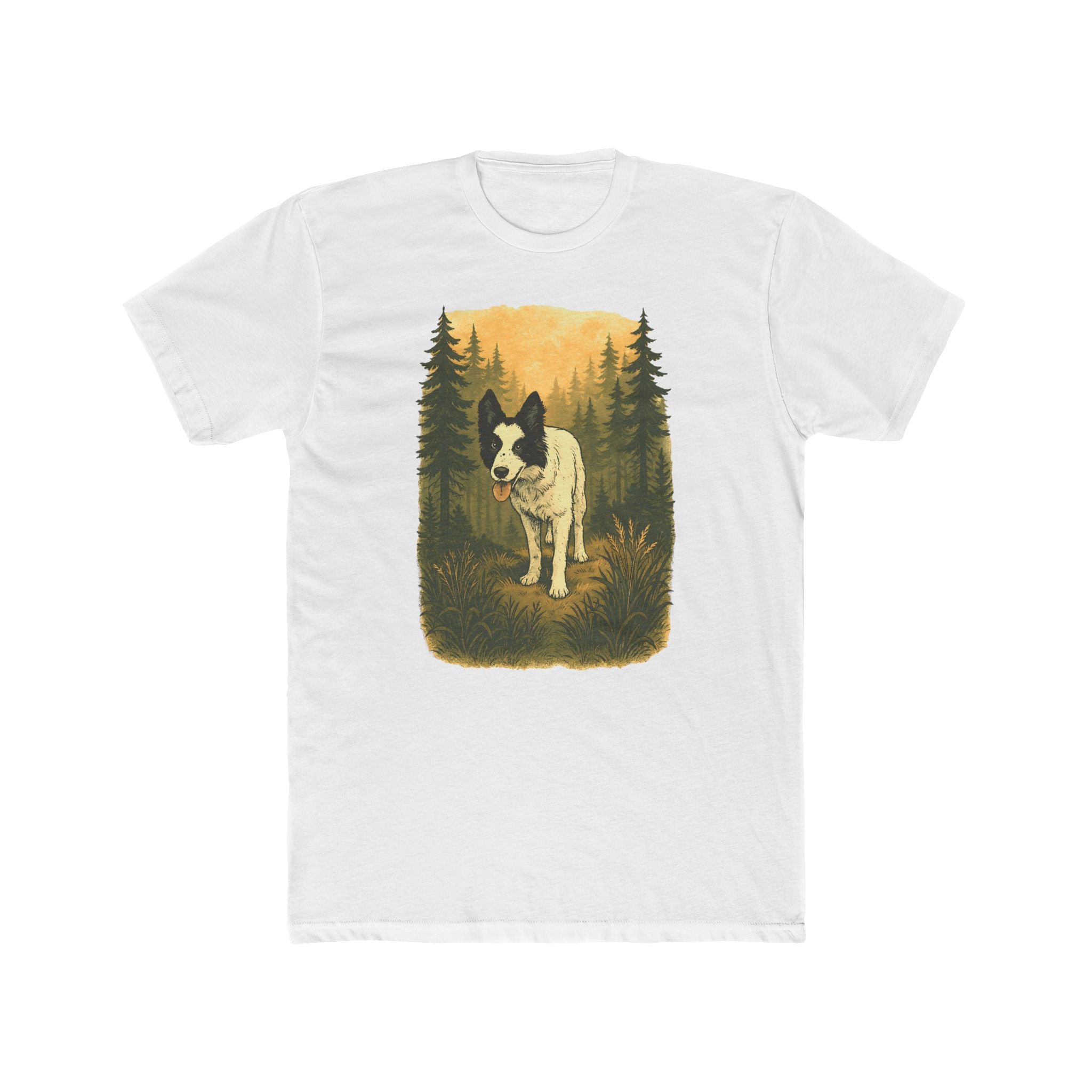Wild Dog — Retro Dog Nature T‑Shirt