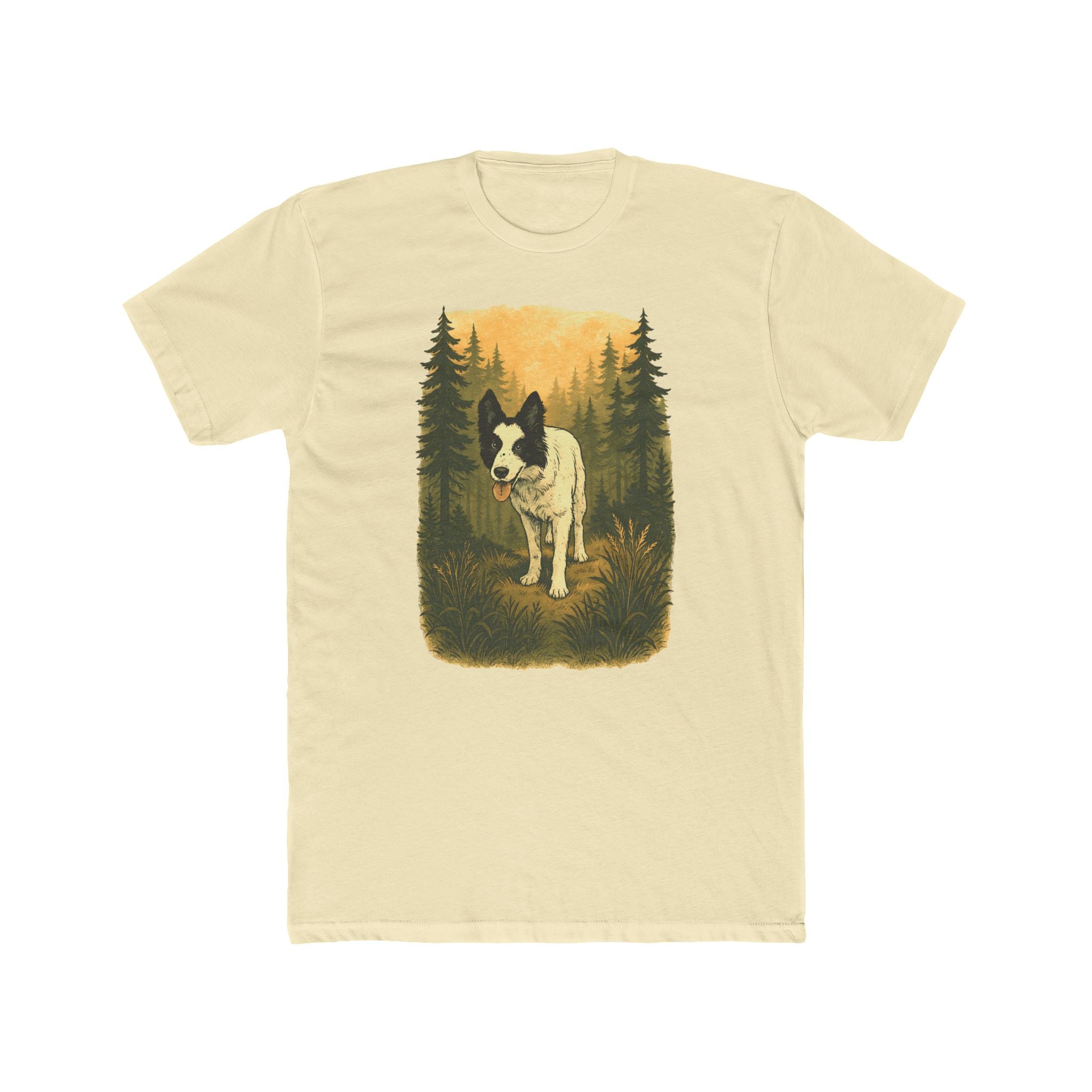 Wild Dog — Retro Dog Nature T‑Shirt