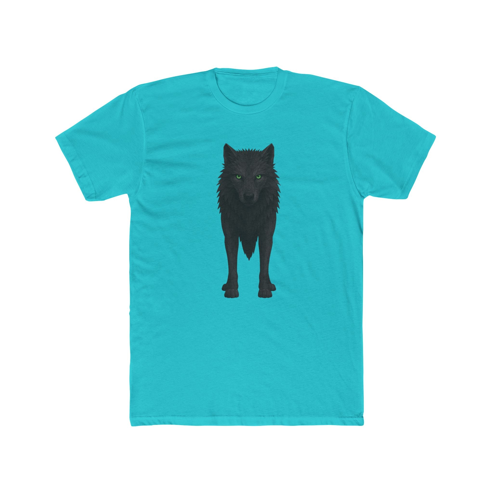 Wolf Silhouette Tee — Minimal Black Wolf Graphic T-Shirt