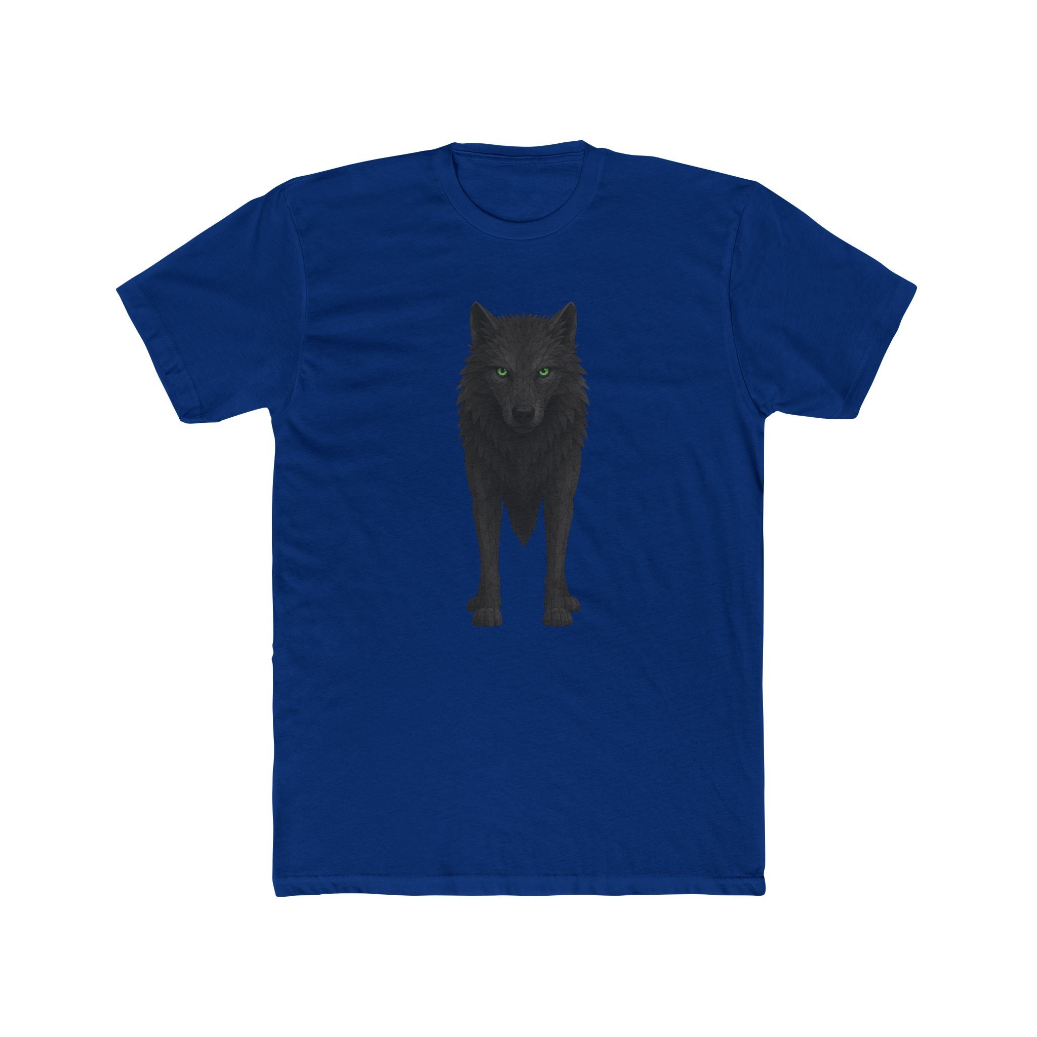 Wolf Silhouette Tee — Minimal Black Wolf Graphic T-Shirt