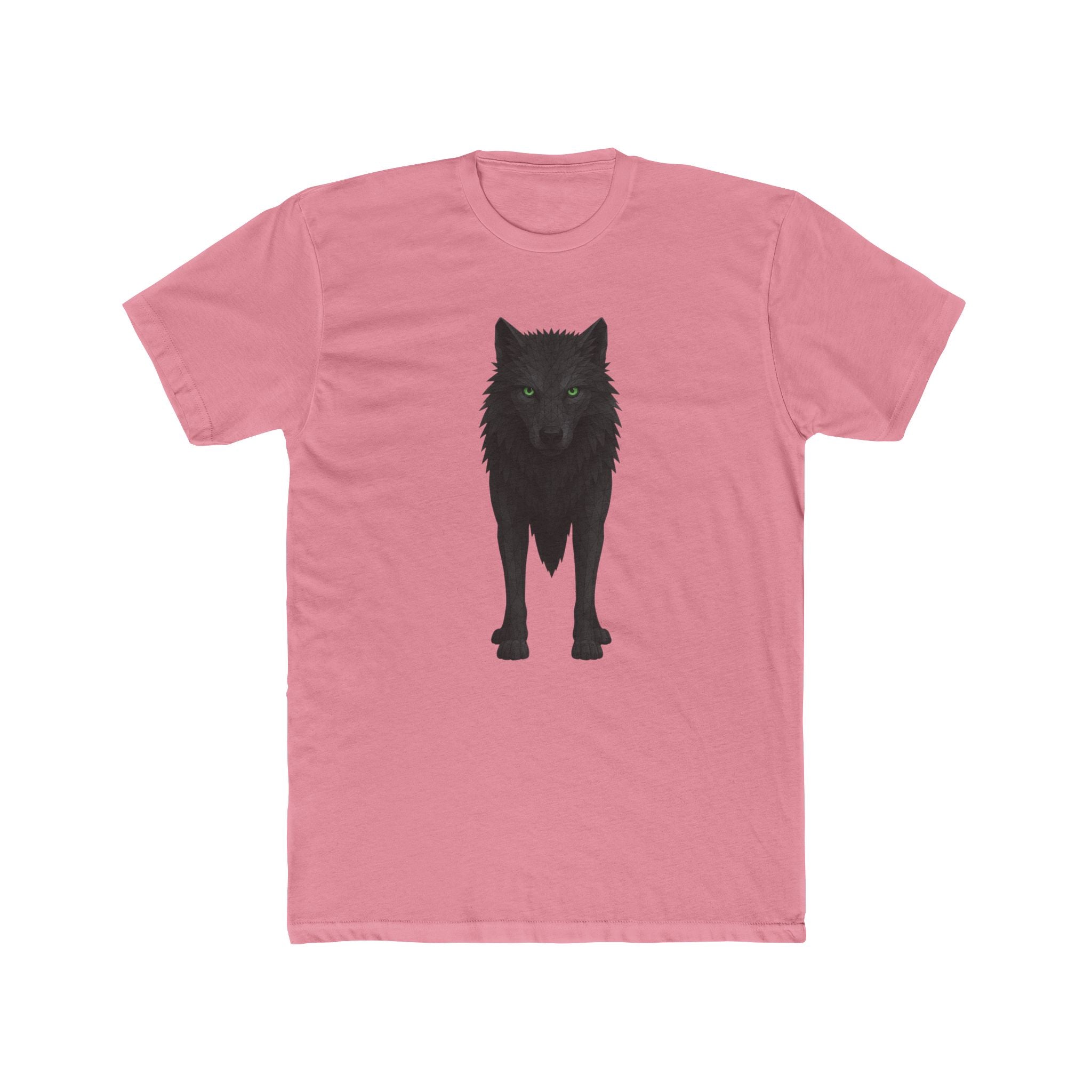Wolf Silhouette Tee — Minimal Black Wolf Graphic T-Shirt