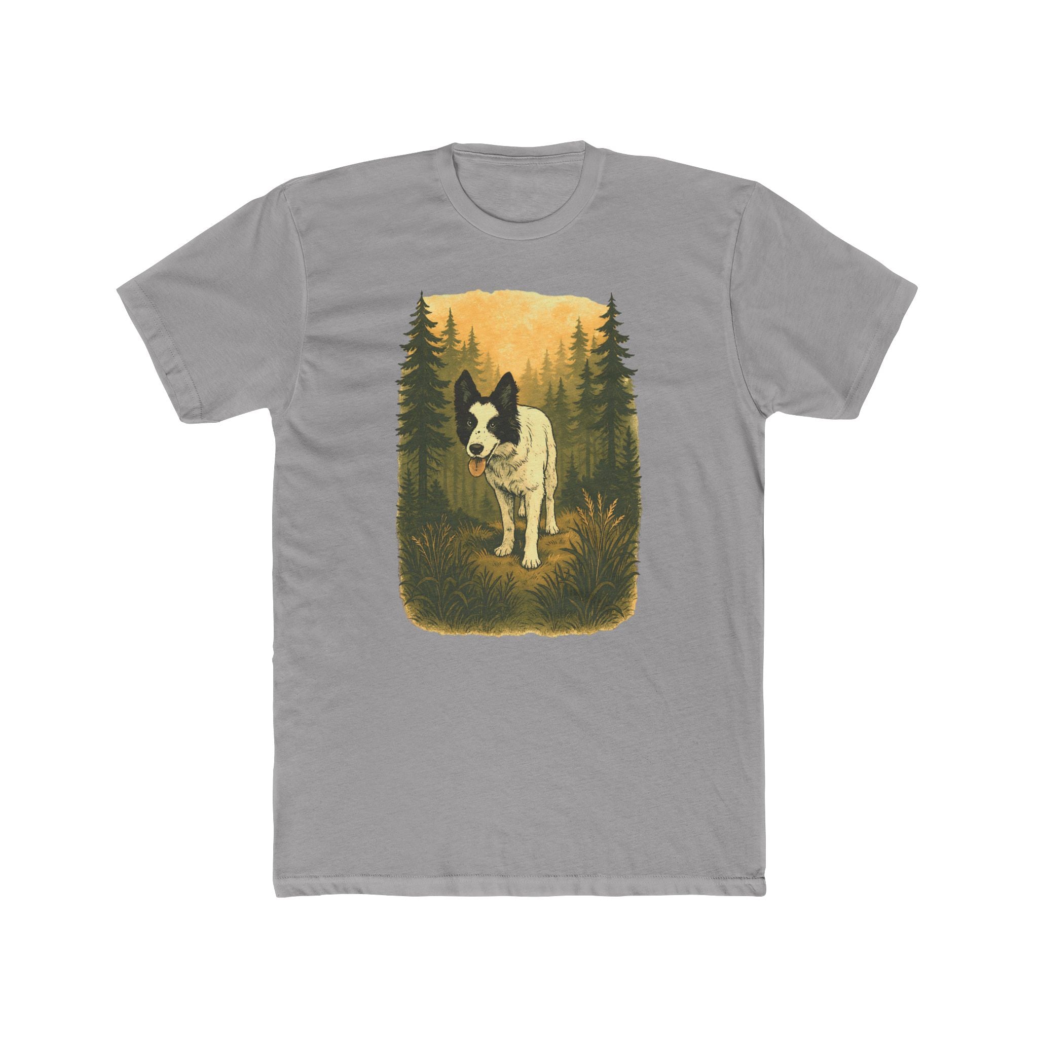 Wild Dog — Retro Dog Nature T‑Shirt