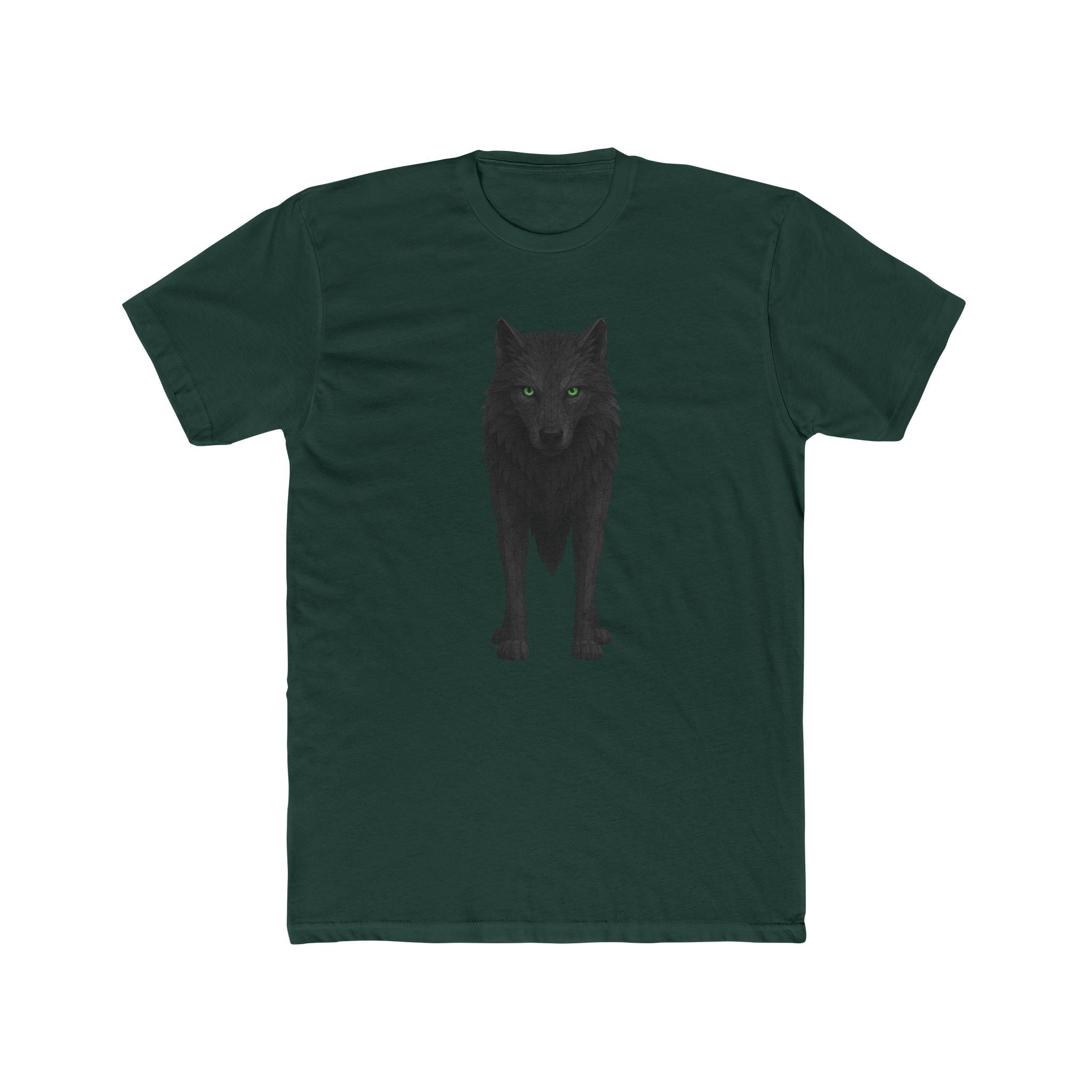 Wolf Silhouette Tee — Minimal Black Wolf Graphic T-Shirt