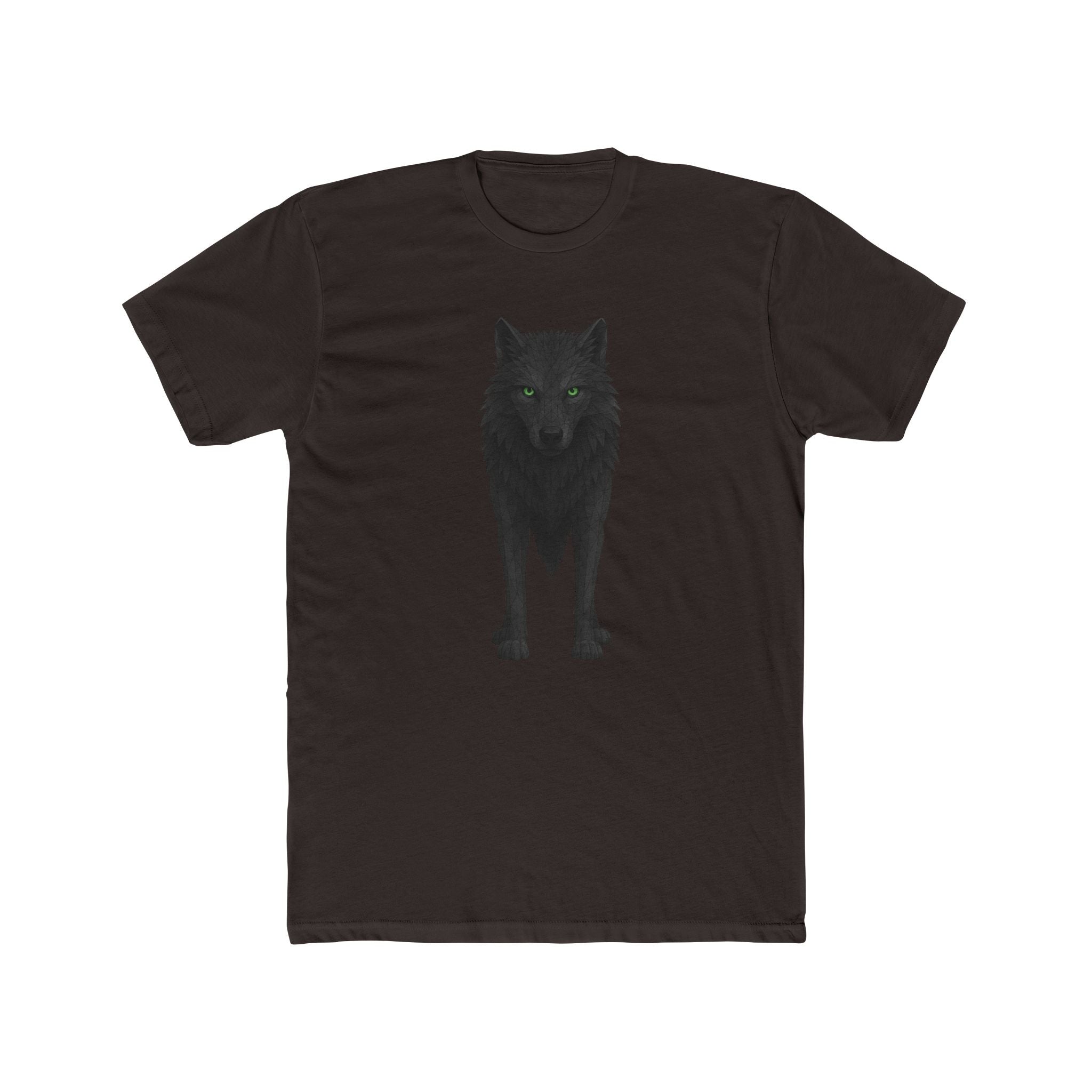 Wolf Silhouette Tee — Minimal Black Wolf Graphic T-Shirt