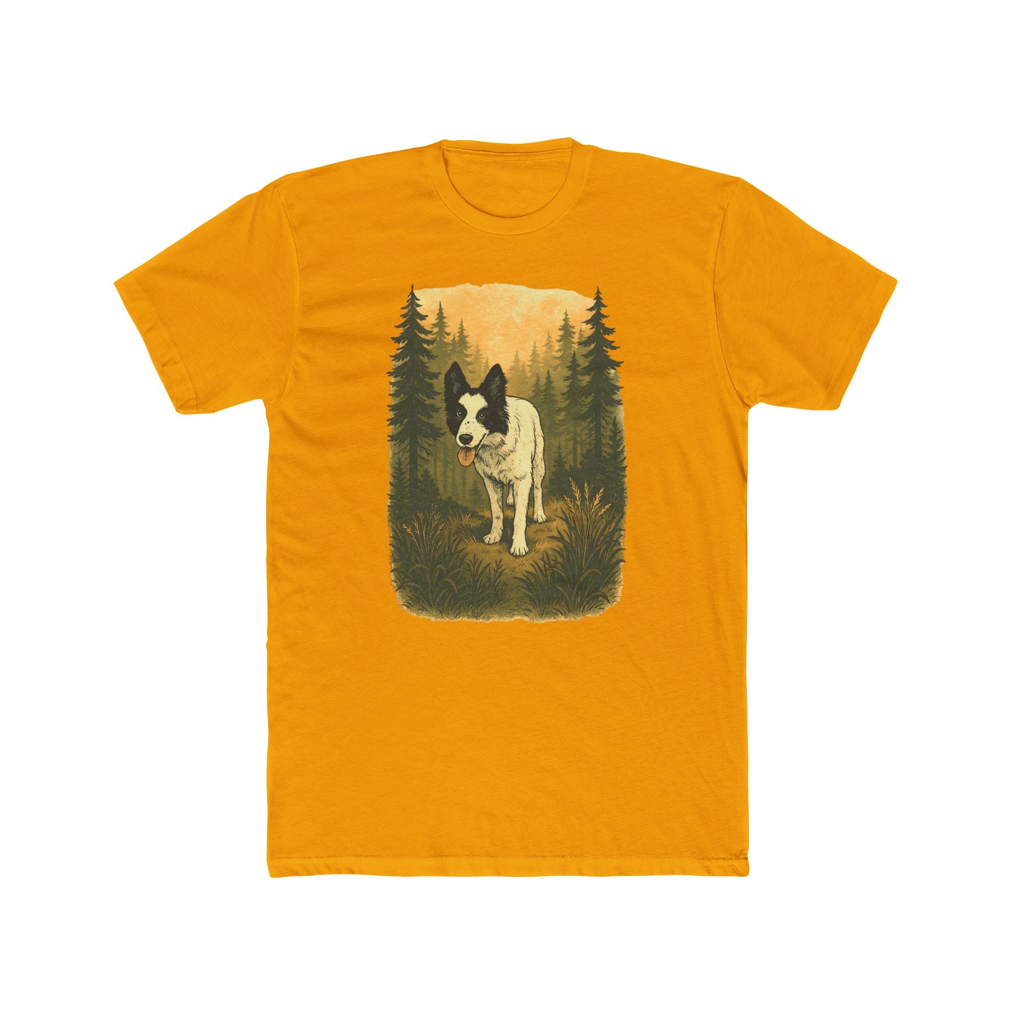 Wild Dog — Retro Dog Nature T‑Shirt
