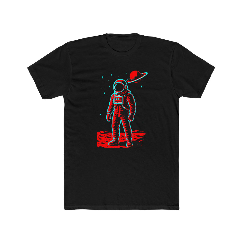 Astronaut Graphic Tee — Retro Neon Space T-Shirt
