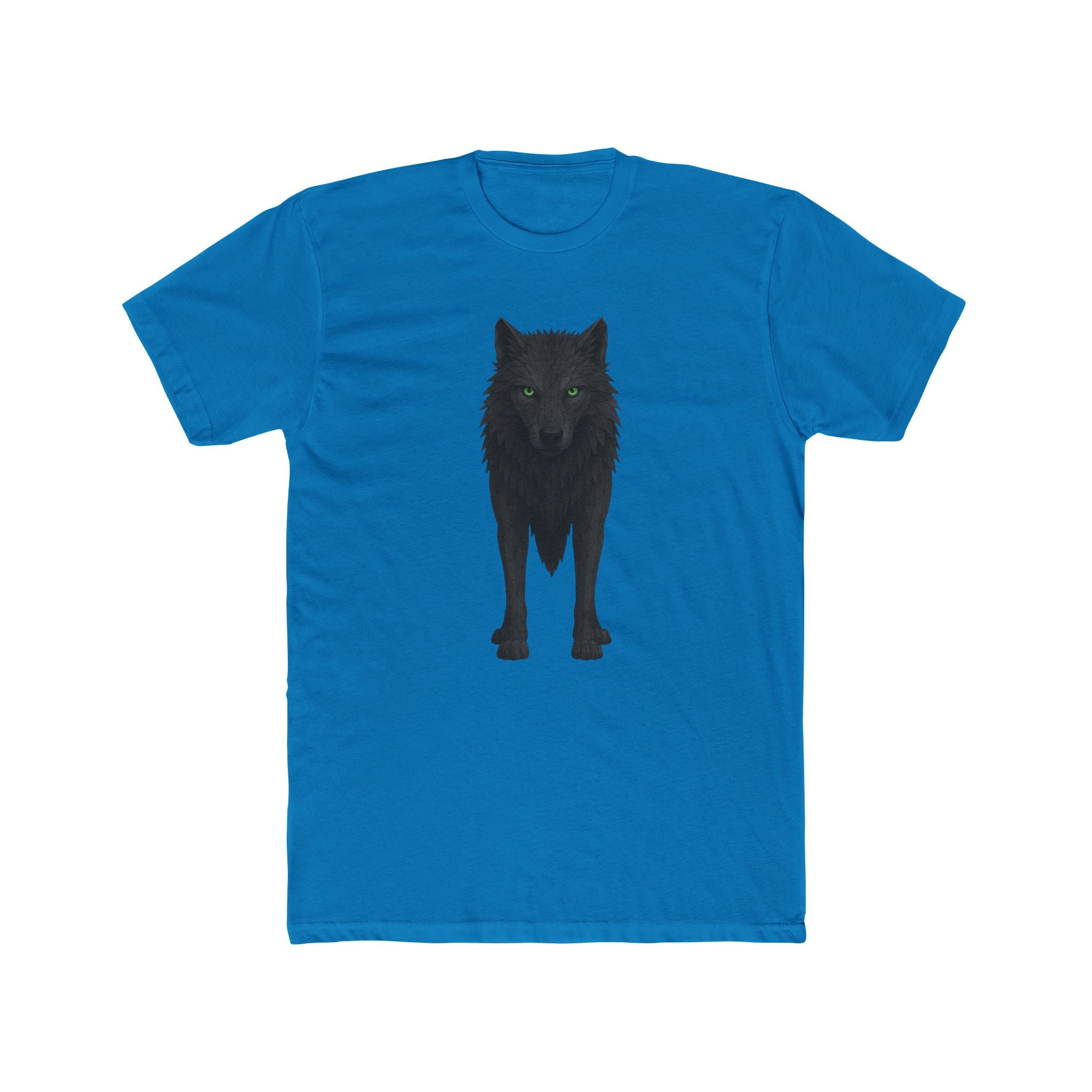 Wolf Silhouette Tee — Minimal Black Wolf Graphic T-Shirt