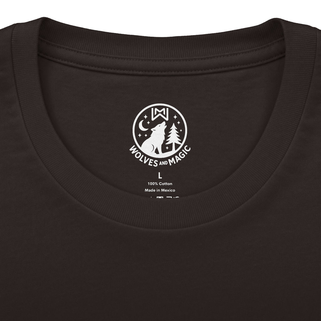Crew Tee — smile garage green and orange neon