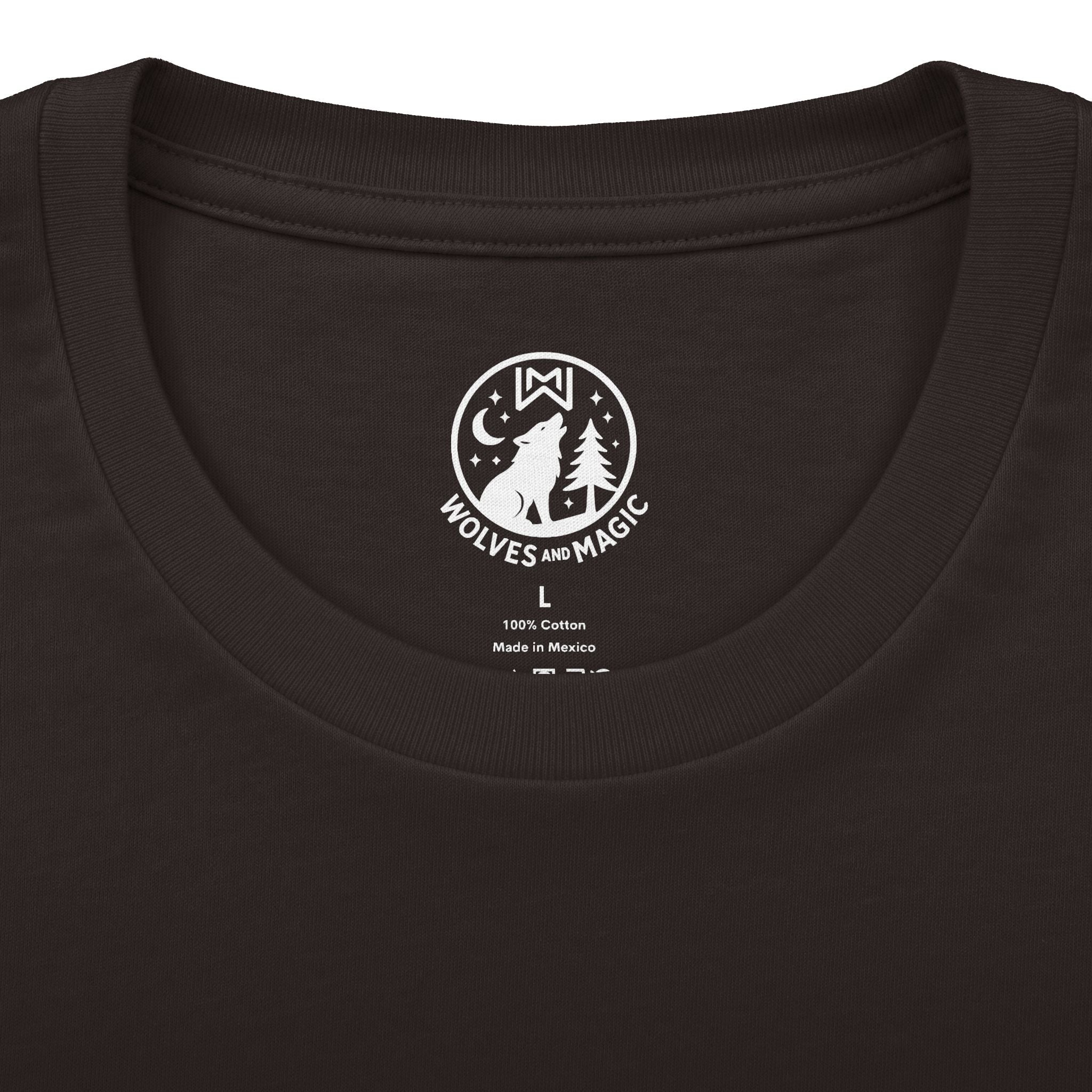 Crew Tee — smile garage green and orange neon