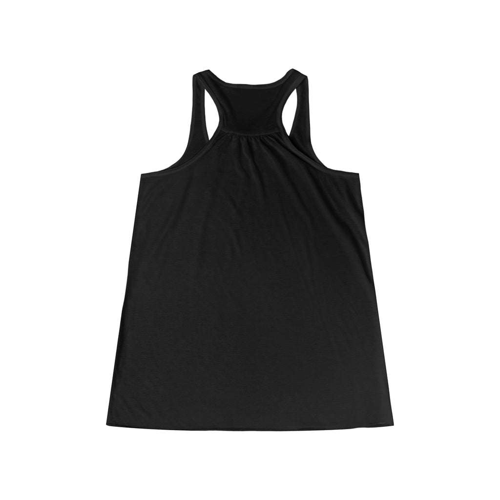 Wolf Night Women's Flowy Racerback Tank — Moonlight and Star dust
