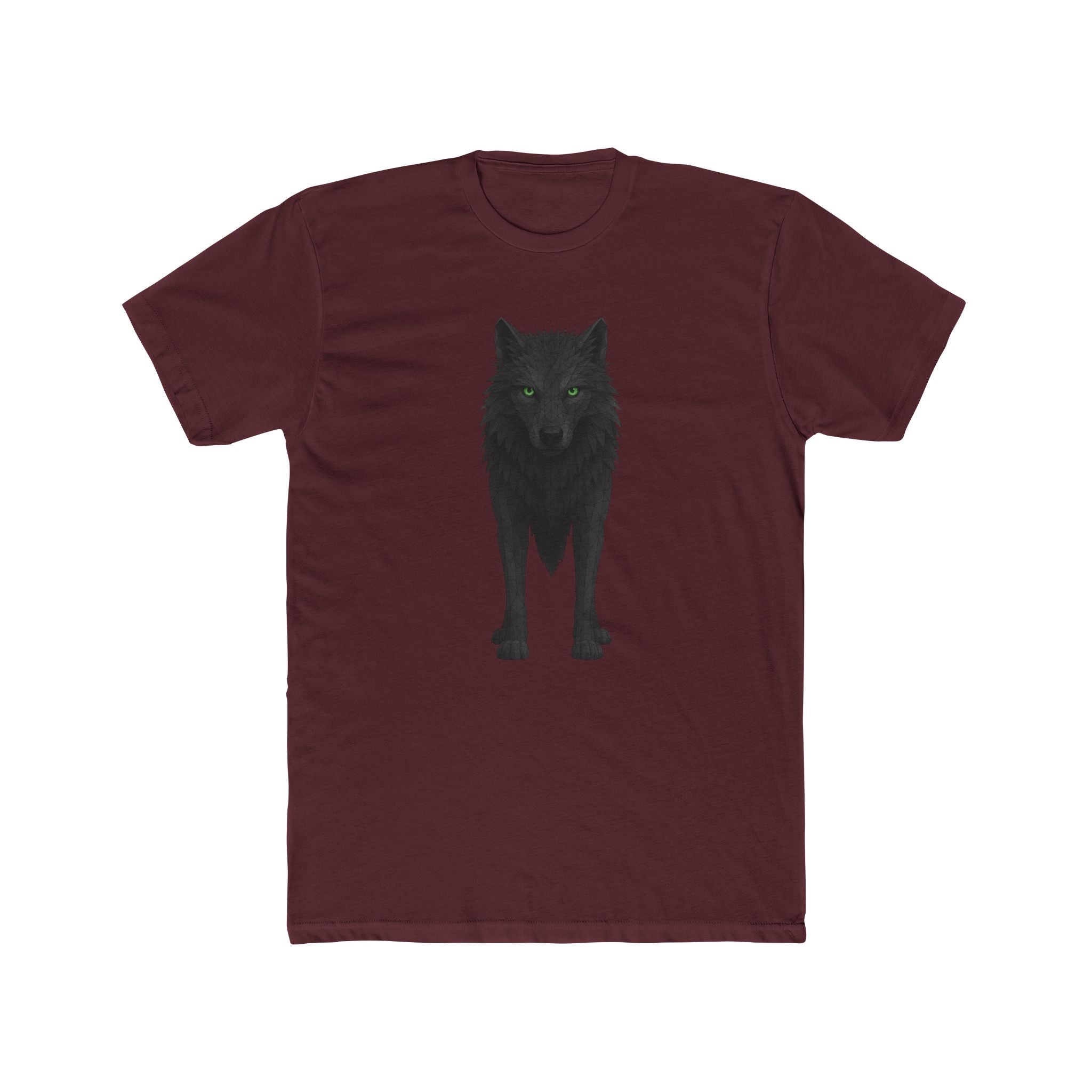 Wolf Silhouette Tee — Minimal Black Wolf Graphic T-Shirt