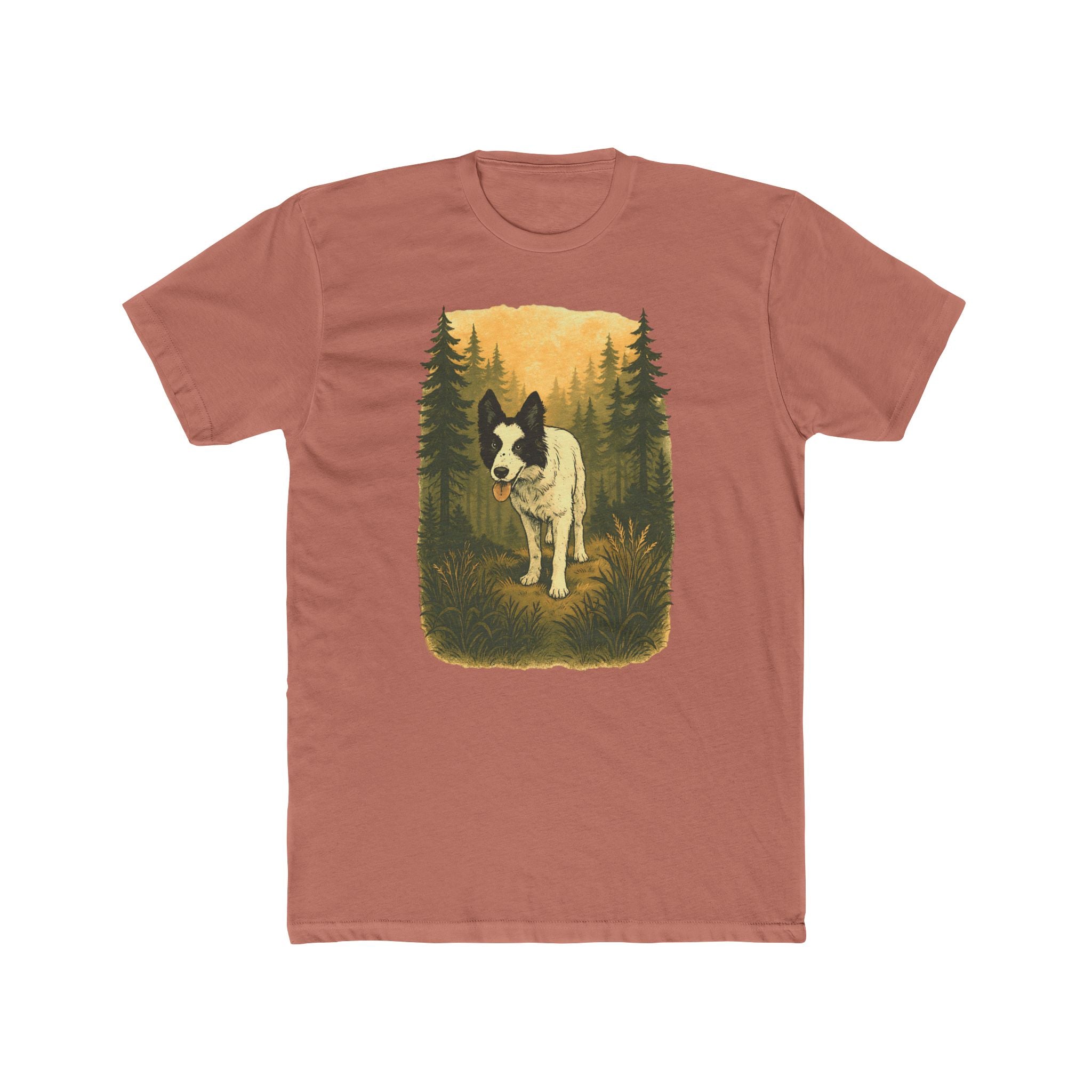 Wild Dog — Retro Dog Nature T‑Shirt