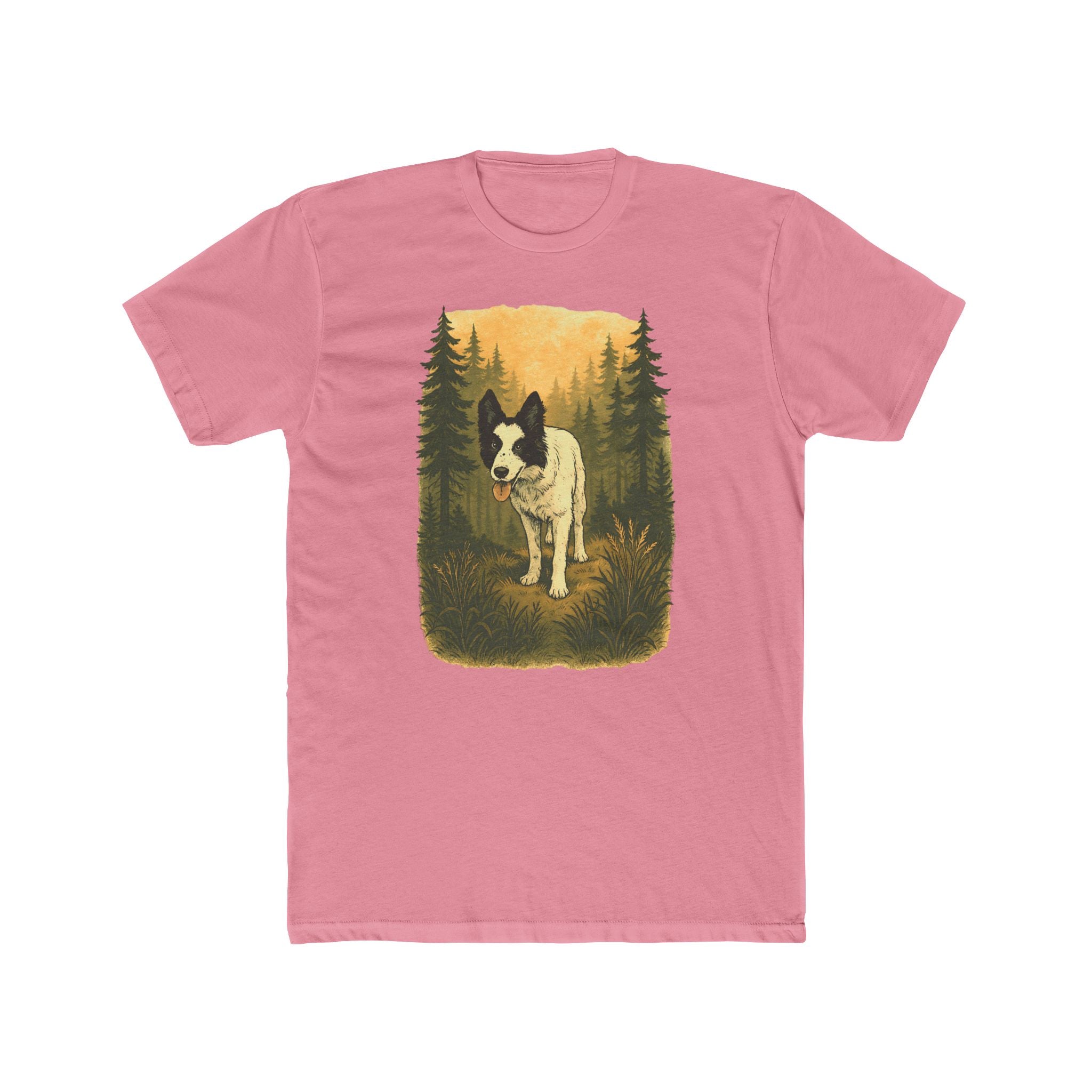 Wild Dog — Retro Dog Nature T‑Shirt