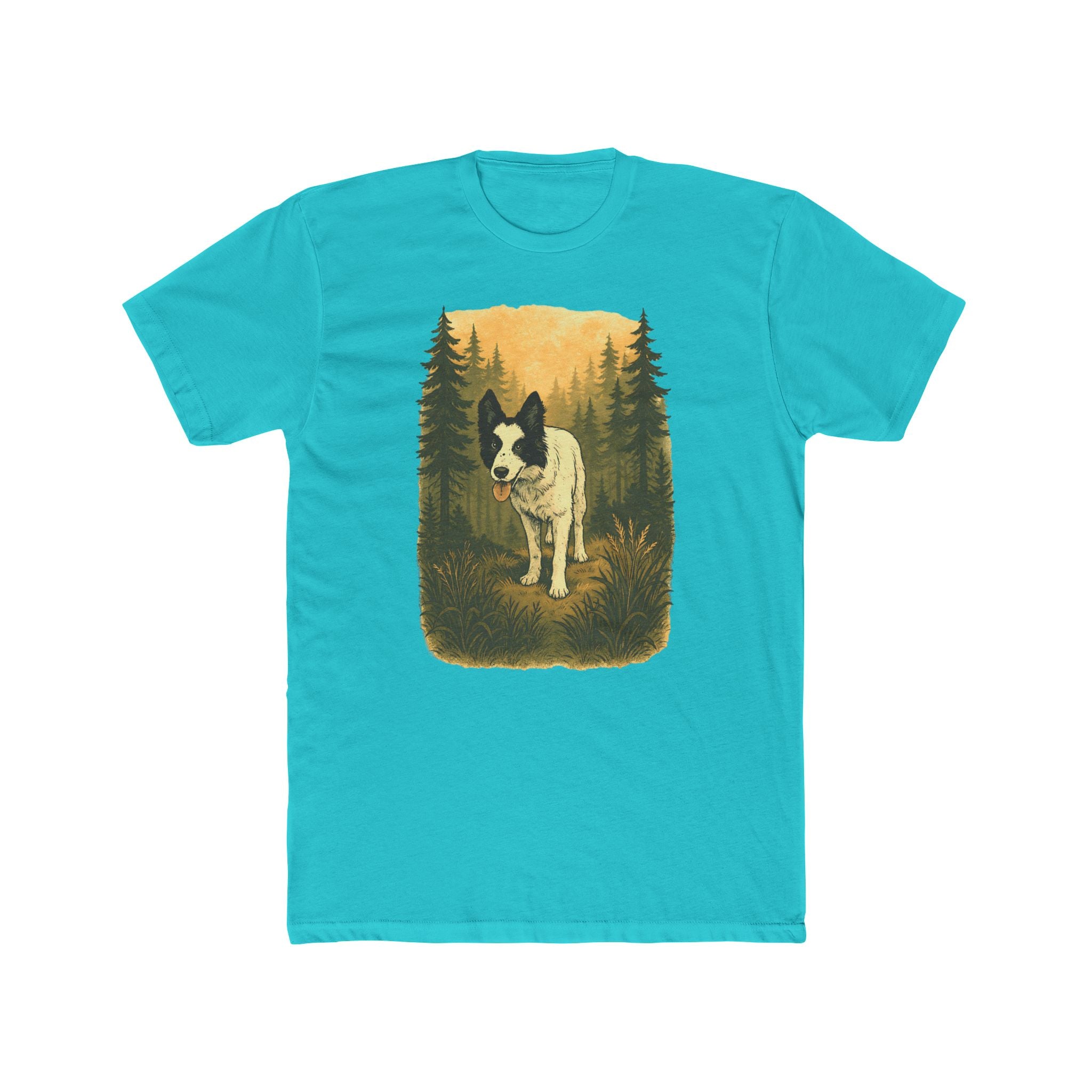 Wild Dog — Retro Dog Nature T‑Shirt