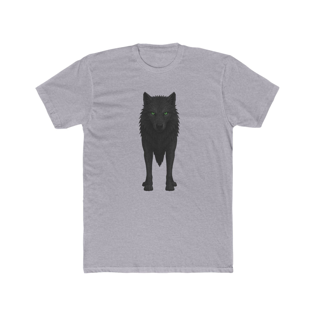 Wolf Silhouette Tee — Minimal Black Wolf Graphic T-Shirt