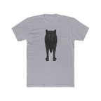 Wolf Silhouette Tee — Minimal Black Wolf Graphic T-Shirt